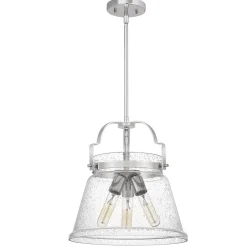 Lampa wisząca Wimberley - 3 źródła światła - Polerowany chrom (QN-WIMBERLEY-P-PC) - Quintiesse