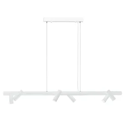 Lampa wisząca Yabu 6 - Biała (1200 mm) (5064) - Shilo