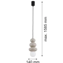 Lampa wisząca z IP44 ORLANDO PLUS (8786) - Argon