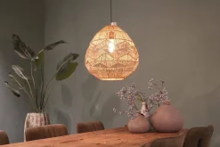Lampa wisząca z papieru 38x38x138cm (55865-017) - DIJK