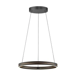 Lampa wisząca z płynną regulacją na pilota PURE E-LOOP CZARNY (2551-18) - Paul Neuhaus