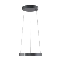 Lampa wisząca z płynną regulacją wysokości PURE E-CLIPSE SZARY (2560-15) - Paul Neuhaus