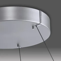 Lampa wisząca z płynną regulacją wysokości PURE E-CLIPSE ALUMINIUM (2561-95) - Paul Neuhaus