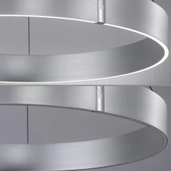 Lampa wisząca z płynną regulacją wysokości PURE E-CLIPSE ALUMINIUM (2561-95) - Paul Neuhaus