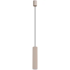 Lampa wisząca ze ściemniaczem Push Dimm/DALI2 IVAR 1 taupe LED 3000K (TH.604) - Thoro Lighting