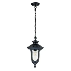 Lampa wisząca zewnętrzna Chicago (CC8-S-BK) - Elstead Lighting