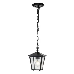 Lampa wisząca zewnętrzna Huntersfield (HK-HUNTERSFIELD8-S-BK) - Elstead Lighting