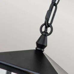 Lampa wisząca zewnętrzna Huntersfield (HK-HUNTERSFIELD8-S-BK) - Elstead Lighting
