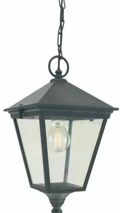 Lampa wisząca zewnętrzna LONDON 481A BLACK E27 LED 9W Norlys