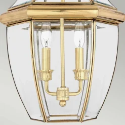 Lampa wisząca zewnętrzna Newbury (QZ-NEWBURY8-L-PB) - Elstead Lighting