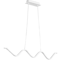 Lampa wisząca ZIGZAG LED biała 90 cm (ST-MD240602 WHITE) - Step into Design