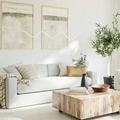 Lampa wisząca ZIGZAG LED biała 90 cm (ST-MD240602 WHITE) - Step into Design