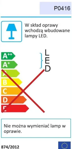 Lampa wisząca ZOOM IP44 (P0416) - MAXlight