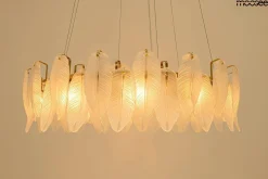 Lampa wiszącaw stylu glamour ROCH 100 złota (MSE1501100447) - Moosee