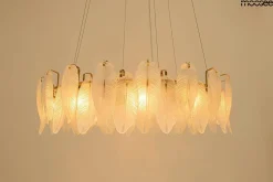 Lampa wiszącaw stylu glamour ROCH 80 złota (MSE1501100446) - Moosee