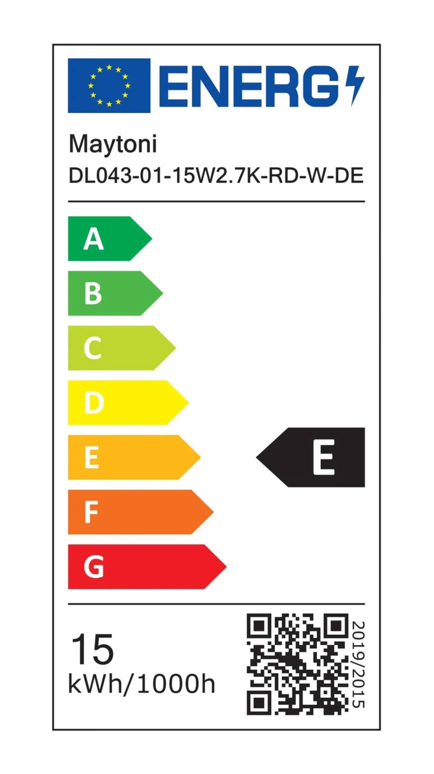 Lampa wpuszczana Alfa LED (DL043-01-15W2.7K-RD-W-DE) - Maytoni