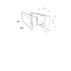 Lampa wpuszczana INA (4907) - Nowodvorski