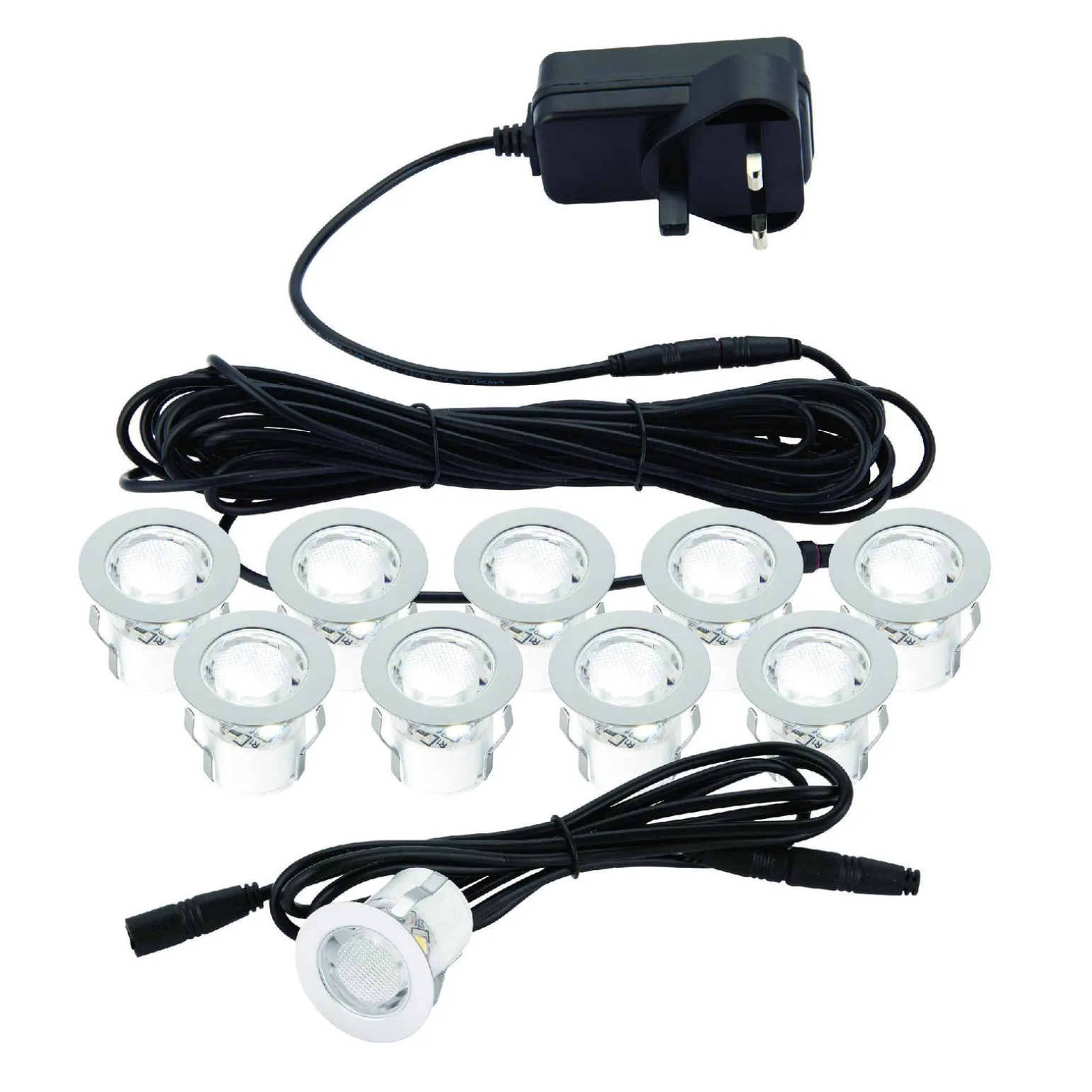 Lampa wpuszczana Kios 2 IP44 0.45W (75530) - Saxby
