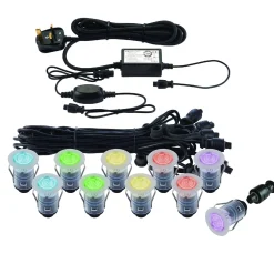 Lampa wpuszczana Smart IKON RGB IP67 0.75W (91961) - Saxby