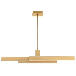 Lampa wyspowa Cameno - Szczotkowane złoto (QN-CAMENO-LP-BG) - Quintiesse