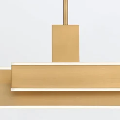 Lampa wyspowa Cameno - Szczotkowane złoto (QN-CAMENO-LP-BG) - Quintiesse