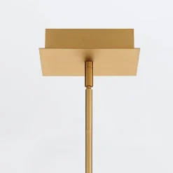 Lampa wyspowa Cameno - Szczotkowane złoto (QN-CAMENO-LP-BG) - Quintiesse