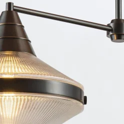 Lampa wyspowa Willard - 2 źródła światła - Miejski brąz (QN-WILLARD-LP2-UBZ-PG) - Quintiesse