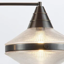 Lampa wyspowa Willard - 2 źródła światła - Miejski brąz (QN-WILLARD-LP2-UBZ-PG) - Quintiesse