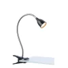 Lampa z klipsem TULIP Klip 1L Czarny