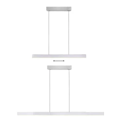 Lampa z płynną regulacją wysokości i szerokości PURE-MOTO-RISE ALUMINIUM (2545-95) - Paul Neuhaus