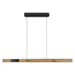 Lampa z płynną regulacją wysokości i szerokości PURE-MOTO-RISE NATURALNE DREWNO (2545-79) - Paul Neuhaus