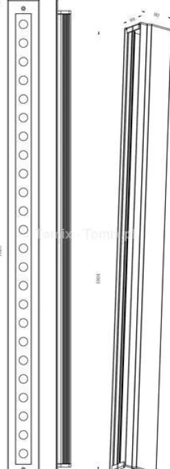 Lampa zewnętrzna do wbudowania Line VI WW (D730432)