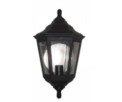 Lampa zewnętrzna, kinkiet KINSALE kol. CZARNY (KINSALE FLUSH) - Elstead Lighting