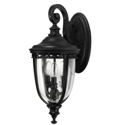 Lampa zewnętrzna, kinkiet ENGLISH BRIDLE kol. CZARNY (FE/EB2/M BLK) - Feiss - Elstead Lighting