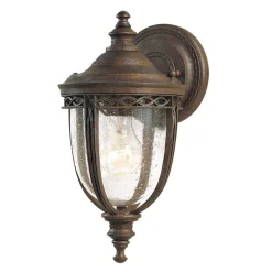 Lampa zewnętrzna, kinkiet ENGLISH BRIDLE kol. BRĄZOWY (FE/EB2/S BRB) - Feiss - Elstead Lighting