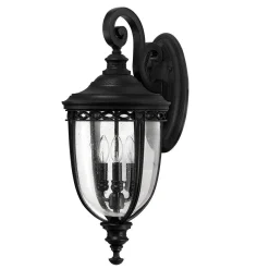 Lampa zewnętrzna, kinkiet ENGLISH BRIDLE kol. CZARNY (FE/EB2/L BLK) - Feiss - Elstead Lighting