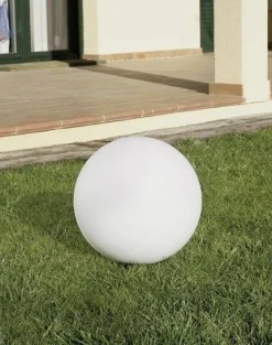 Lampa zewnętrzna, kula CISNE kol. BIAŁY (55-9155-M1-M1) - Leds-C4