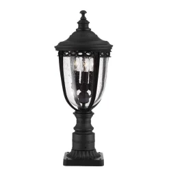 Lampa zewnętrzna, stojąca ENGLISH BRIDLE kol. CZARNY (FE/EB3/M BLK) - Feiss - Elstead Lighting