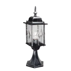Lampa zewnętrzna, stojąca WEXFORD kol. CZARNO-SREBRNY (WX3) - Elstead Lighting