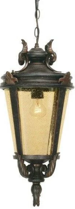Lampa zewnętrzna, wisząca BALTIMORE kol. STARY BRĄZ (BT8/M) - Elstead Lighting