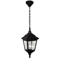Lampa zewnętrzna, wisząca KERRY kol. CZARNY (KERRY CHAIN) - Elstead Lighting