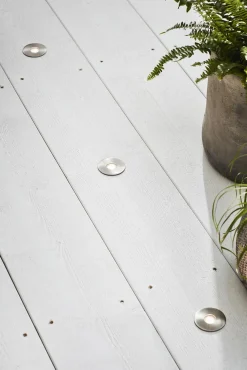 Lampa zewnętrzna wpuszczana GARDEN 24 Decklight 3-set 0,8W Steel