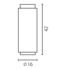 Lampka biurkowa duża LASTRA srebro (67326 Ramko)