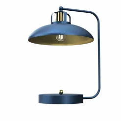 Lampka biurkowa FELIX NAVY BLUE/GOLD 1xE27 (MLP7716) - Milagro