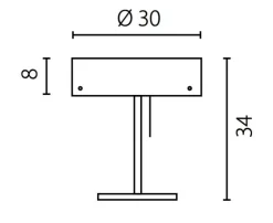 Lampka biurkowa LIMA ecru (67054 Ramko)