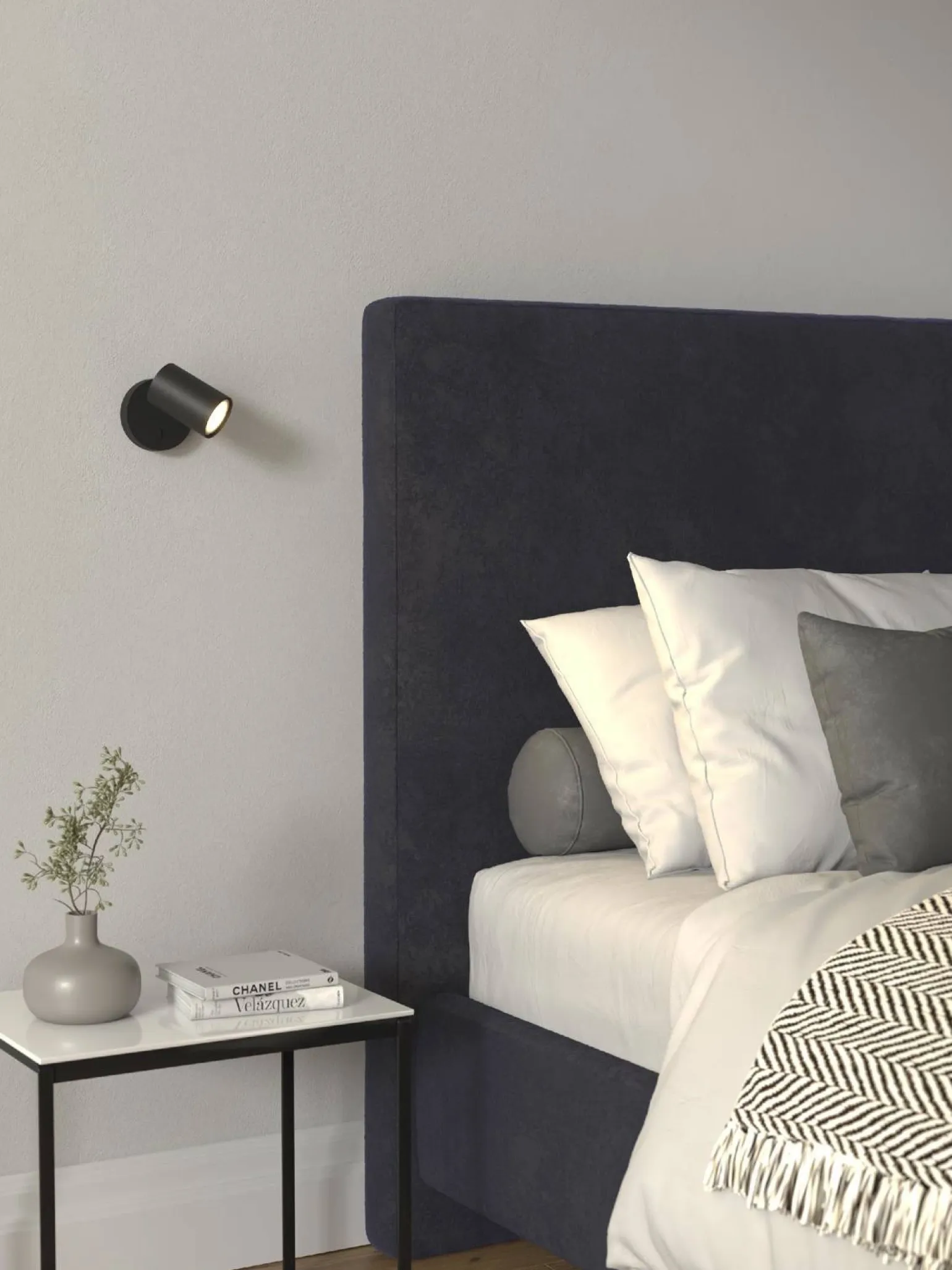 Lampka do Czytania Ascoli Single Switched Matowy Czarny (1286079) - Astro Lighting