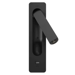 Lampka do Czytania Keta USB Matowy Czarny (1437004) - Astro Lighting