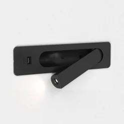 Lampka do Czytania Keta USB Matowy Czarny (1437004) - Astro Lighting