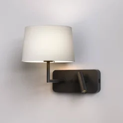 Lampka do Czytania Side by Side Grande USB Matowy Czarny (1406013) - Astro Lighting