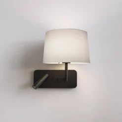 Lampka do Czytania Side by Side Grande USB Matowy Czarny (1406013) - Astro Lighting